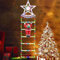 Anyingkai LED Weihnachtsmann Leiter,1.75M Leiter Lichterkette mit Weihnachtsmann mit Timer,Speicherfunktion,8 Modi,für Innen Außen Weihnachtsbaum Fenster Weihnachten Deko