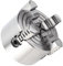 3inch K72 80 4-Jaw Independent Reversible Jaw Metall Drehstärke Turning Machine Accessoires für Drehmaschine