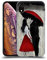 Head Case Designs Offizielle LouiJoverArt EIN Neuer Kuß Rote Tinte Gel Handyhülle Hülle [Militärischer Schutzgrad] Kompatibel mit Apple iPhone XR
