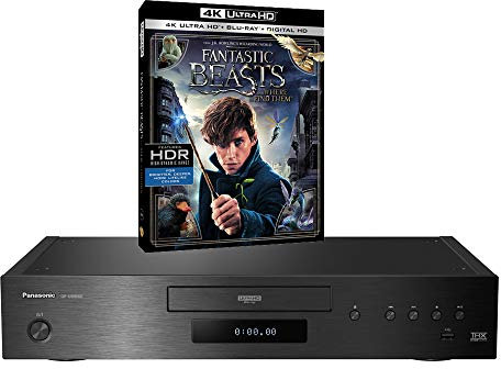 Panasonic DP-UB9000 MULTIREGION for DVD Blu-ray Player Bundle with Fantastic Beasts Ultra HD 4K Blu-ray Disc
