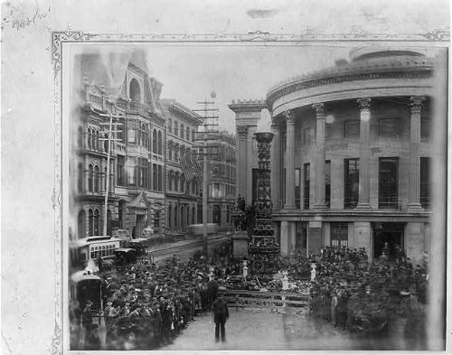 HistoricalFindings Photo: New Jersey Fruit Column,James F. Wallace Marine & Fire Insurance Company,NJ,1882