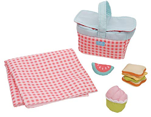 Manhattan Toy Stella Collection Picknick 5-teiliges Babypuppen-Picknick-Spielset für 30,48 cm und 38,1 cm Stella Dolls