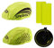 QEEQPF 2 Reflective Rain Covers for Bicycle Helmet + 16 Eye-catching Reflective Stickers Helmet Covers Rain Covers for Bicycle Helmet Suitable for Trips Travel and Driving