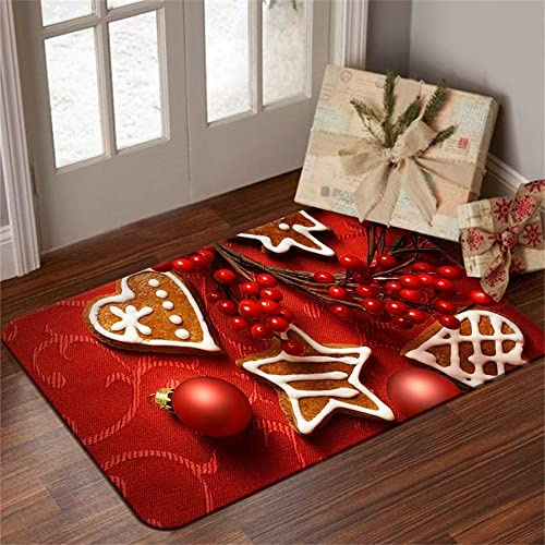 RUGMRZ Outdoor Rug Anti-Umweltverschmutzung kreatives Hotel Weihnachten Kinder Zimmer für Jungs Teppich rot Slip Stop Teppich Camping Teppich Für Draußen Outdoor Rug flurteppich80x150CM