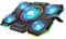 LIANGSTAR Laptop Cooler, Laptop Cooling Pad with 5 Silent Fans, RGB Laptop Stand with 2 USB Ports, Suitable for 12-17 Inch