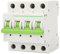 Disjoncteur 16A Tetrapolaire,Fournitures Industrielles Tomc7-63 4P C Type 6Ka Disjoncteur Miniature Protection contre les Fuites Interrupteur d'air, Génie électrique et électrique (25A)