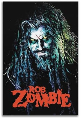 suumyo Rob Zombie-Poster, Raumdekoration, ästhetisches Poster, künstlerisches Poster für Schlafzimmer, Wohnzimmer, Wände, 30 x 45 cm, ungerahmter Stil