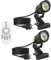 Monsing 7W LED Strahler 3 Farbtemperaturen mit Clip 2m Kabel mit Stecker Led Garten Beleuchtung Gartenleuchte Gartenstrahler Rasenstrahler IP65 Wasserdicht für Outdoor Hof Rasen (3 Farben)