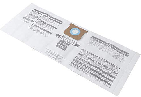 Staubsauger-Staubbeutel, 3-teiliges Ersatzzubehör, Passend für Shop-Vac 90661 906-61, mit Strapazierfähigem Faserstoffmaterial für Staub und Allergiekomfort