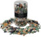 IPEA Pierres Décoratives Colorées pour Jardin, Vases, Aquarium, 1 kg - Pierres de Couleurs Mélangées avec Dimensions 10/12 mm - Petits Bols d'Extérieur pour Décoration, Cour, Artisanat - Pierres