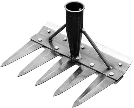 Azada de jardín para jardinería – Extractor Manual de Malas Hierbas en Ambos Lados | Multiusos Desmontable Mano desherbadora para jardín, paisajismo y Granja