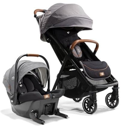 Joie - Pack Duo - Poussette Parcel™ Compacte + Sprint™ Siège Auto Bébé ISOFIX Intégré - Carbon