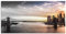 ARTland Wanddeko Wandbild Alu Verbundplatte für Innen & Outdoor Bild 100x50 cm New York Skyline USA Amerika Stadt Brooklyn Bridge Panorama S6FB