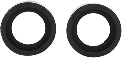 Kuuleyn Eyepiece Protector, Binocular Eye Cups Replacement, 2Pcs 36mm Diameter Rubber Eyepiece Cover Accessory Guards for Stereo Microscope(Flat Angle)
