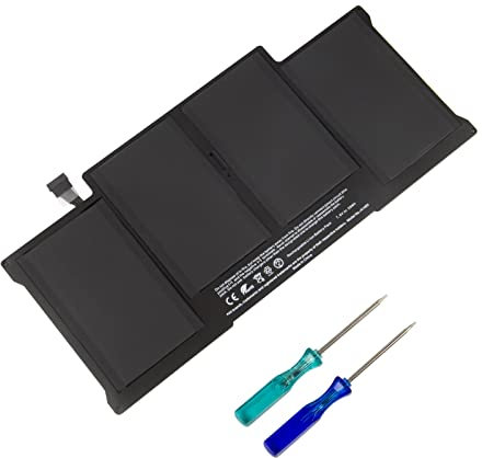 Shentec A1405 Batteria per MacBook Air 13 A1377 A1466, Adatta Anche A1369 A1496 020-6955-01, 020-6955-B [Li Polymer 7.6V 55Wh]