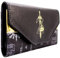 Hyrule Zelda Breath of The Wild Wake Up Link Goldenes Schwert Emblem Portemonnaie DREI-Fach Münz, ID- & Kartenhalter, Schwarz