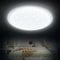 NUODIFAN Deckenlampe LED Deckenleuchte 20W Schlafzimmer Sternenhimmel 6500K Badezimmer Deckenbeleuchtung IP65 Wasserdicht Badlampe Rund für Bad Küche Kinderzimmer Flur - Ø27cm