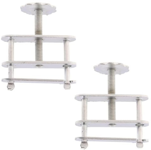 2 Pcs Tubing Clip Clamp Screw Waterproof Clip Flat Jaw Clamp Wire Tube Clip Water Stopper for Rubber Hose Pinchcock