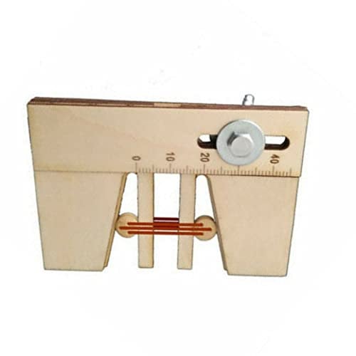 Yaoliucp Wood Ship Model Mooring Tool - Dead Eyes Auxiliary Accessories - 3.5mm-10mm Pulleys, 10mm-30mm Distance, Adult, Sea Animal Theme, Manual Operation, 1 Tool Included