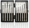 11 Pièces Jeu de Mini Tournevis de Précision Kit de Tournevise Précision Tournevis Horloger Plat/Cruciforme Set de Tournevis Petits Tournevis pour Montres Lunettes Réparation D'ordinateur