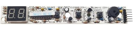 Wine Cabinet Circuit Board FX-117 Wine Cabinet Accessories Refrigerator Panel Control Key Touch Panel Switch Button Board Refrigerator inverter