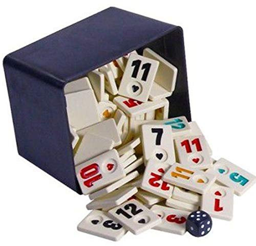 Staroyun 1010242- Rummy-Spielsteine, Romme-Spielsteine aus Melamin, Okeytasi