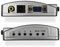 HDSUNWSTD VGA to RCA Adapter, Composite AV S Video to VGA Converter, PC to TV Video Switch Box for HDTV, Monitors, Laptop, Desktop, PC