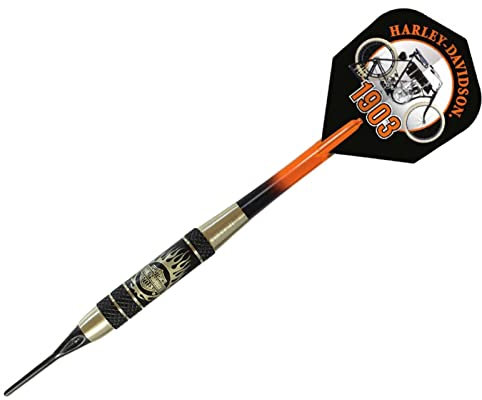 Harley-Davidson Vintage 1903 Dartpfeile Soft Tip 18g schwarz