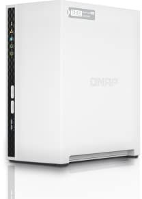 QNAP Unità NAS Dekstop a 2 alloggiamenti TS-233/4TB con unità IronWolf Seagate