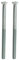 White M5 Philips Head 80mm Length Pair Of Screws Door Handle uPVC Composite Doors