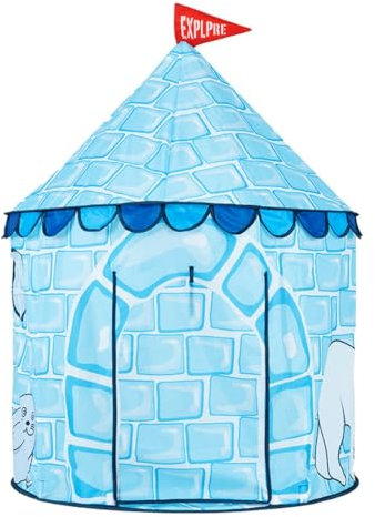 Benebomo Blue Penguin Kinderzelt Spielzelt,kinderzelt für drinnen Jungen, spielzelt mädchen,Zelt kinderzimmer