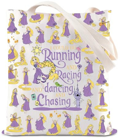 FOTAP Tragetasche Prinzessin Tangled Fan Geschenke Cartoon Film Merchandise Einkaufstasche