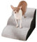 Rutschfeste Haustiertreppe - 3-Stufen Sofa Hunderampe, Waschbare Schaumstoff-Hunderampe, Hundebett Treppe Stufen, Hochdichter Schaumstoff Haustiertreppe Rampe Leiter, Hund Welpe Couch Stufen Treppe