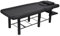 Table de spa - Table de massage stationnaire - Lit de visage pour spa stationnaire avec cadre en métal - Table de cosméthétique avec repos réglable pour salon de coiffure
