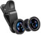 5 Pcs Mobile Phone Camera Lens Kit, 3 in 1 Phone Camera Lens Kit, Universal Fish EyeLens + Wide AngleLens + Macro ClipPhone CameraLens Kit for Smartphone Compatible With iPhone,Samsung,Huawei,iPad