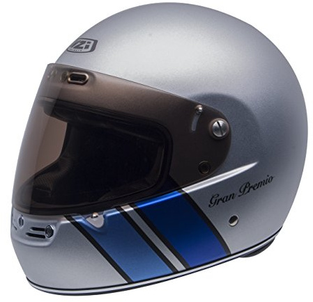 NZI Street Track 2 Grafiken Volles Gesicht Motorradhelm, Matt S-Gran Premio, Größe XL
