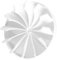 Ø 125mm / 5 inch Extractor Fan Non Return Valve - Ducting Pipe - Plastic - White