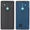 KIT Copri Batteria + biadesivo + lente compatibile con HUAWEI MATE 10 PRO/BLA-L29 BLA-L09 retro Posteriore Back Cover Retro Scocca + adesivo + lente con cornice (Nero)