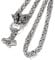 HORHEAR Viking Style Thor Hammer Stainless Steel Pendant Mjolnir Necklace Men's Jewellery, Stainless Steel