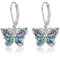 Schmetterling Ohrringe Silber 925 keltischer Knoten Ohrringe Schmetterling Schmuck Geschenke für Frauen und Mädchen