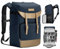 K&F Concept Kamerarucksack Rolltop Fotorucksack Rucksack-Stofftaschen aus Stoff für Spiegelreflexkamera 15 Zoll Laptop