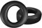 SINOWO Ersatz-Ohrpolster für Sony Playstation 5 Pulse PS5 3D Wireless Headset, Ohrpolster mit Geräuschisolierung, Memory-Schaum, Schaffell, Schwarz