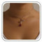 Cybche Boho Rote Rose Blume Anhänger Halskette Rose Blume Choker Halskette Kette 3d Rose Halskette Romantische Rose Kette Halskette Gold Rose Blatt Halskette Schmuck Für Frauen