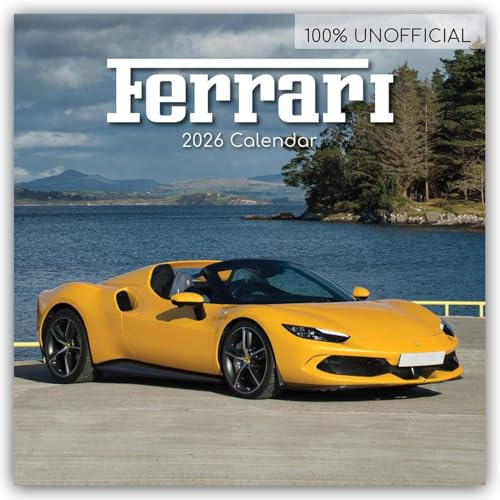 Ferrari 2026 – 16-Monatskalender: Original Gifted Stationery-Kalender [Kalender] (Wall-Kalender)
