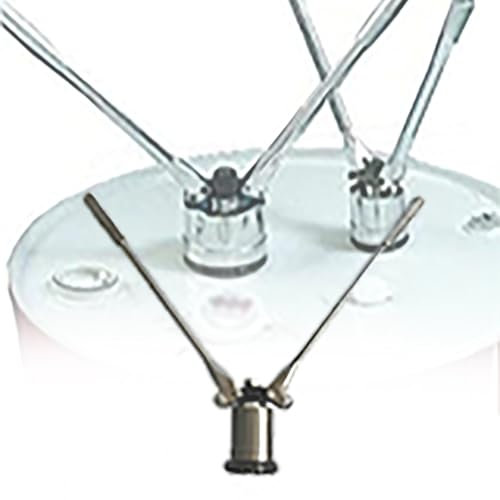 QIeAny Sertisseuse Manuelle pour Bouchons De Bouteilles, Sertisseuse pour Flacons Rabattables, Scelleuse pour Petits Et Petits Fûts De Pétrole, Acier Au Carbone,70mm