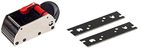 RALI 105 Evolution N Pialla Manuale per Legno con 48 mm 2 Lama in Carburo | Set di Pialle Manuali per Lavorazione del Legno con Regolazione della Profondità della Lama e Allineamento Automatico