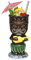SuproBarware Tiki-Becher, 300mlCocktailgläser-Set Bunte Keramik-Cocktailbecher Hawaiianische Party-Dekoration für exotische Partys