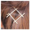 Yheakne Boho Quadratische Haarspange Gold Hohl Quadratische Haarspangen Haarspange Vintage Haarspange Pins Dekorative Bobby Pin Metall Minimalistische Haarschmuck für Frauen und Mädchen Geschenke