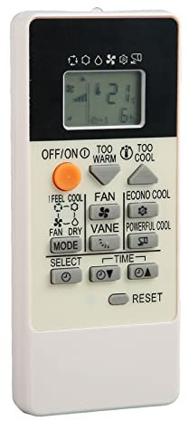 VBESTLIFE RU18A Télécommande de Climatisation, Remplacement du Contrôleur de Climatiseur pour MSZ DM25VA MSZ DM35VA MSZ HJ25A MSZ HJ35VA MSZ HJ25VA MSZ DM25VA E1