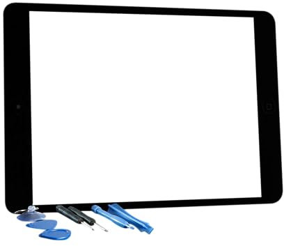 Smatano Apple iPad Mini Digitizer Glas Touchscreen Display mit Homebutton schwarz